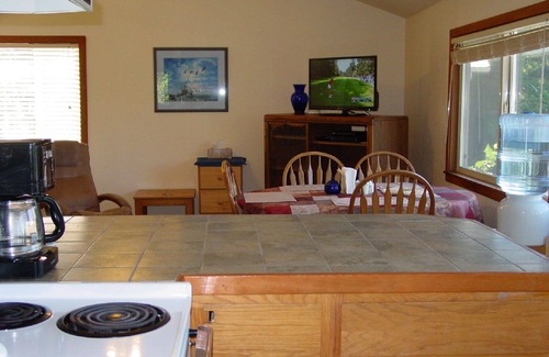 Ketchikan Apartment | Almost Home 1-Bdrm overlooking Knudson Cove Marina. Fishermen & families welcome