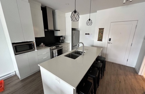 Bromont Apartment | Almost new condo in the Townships SKI in BIKE out for nature lovers
