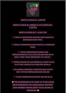 Kampong Raja House | Aloha Chalet