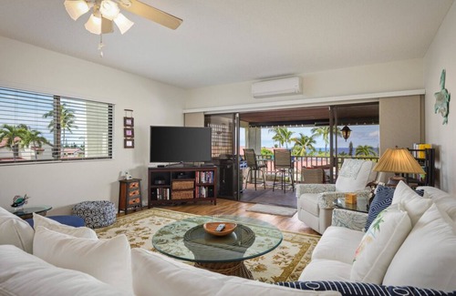 Kahaluu-Keauhou Condo | Aloha Condos, Kona Coast Resort, Condo 10-201, Ocean View, AC