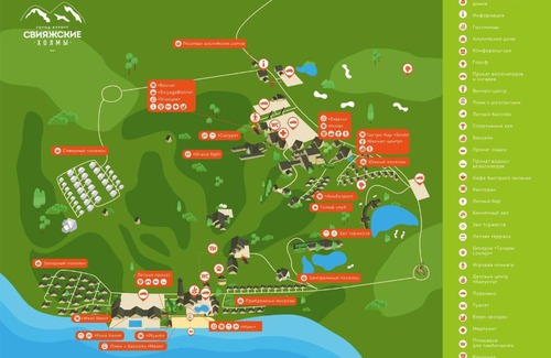 Savino Resort | Alp houses in resort Sviyaga Hills