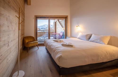 Jeux Apartment | Alpe d'Huez Houses - Chez Ernest - Gentianes - Magnifique 1 chambre cabine
