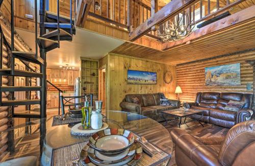 Alpine House | Alpine Adventures Cozy Log Cabin with Deck and Views!