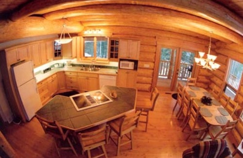 Alpine Trails Ski Chalet | Alpine Cougar Log Chalet