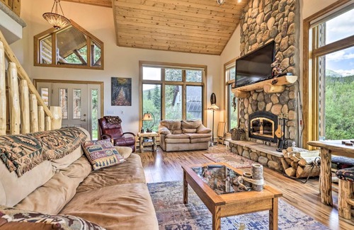 Blue River House | Alpine Escape with Mtn Views in Blue River!