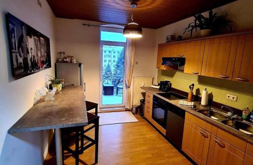 Dorfstadt Apartment | Alpine Getaway with Fireplace