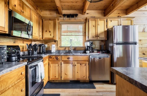 Pigeon Forge Cabin | Alpine Resort Near Dollywood Hot Tub Game Room Outdoor Pool Fast WiFi