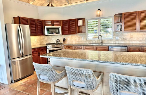Estate Chocolate Hole and Great Cruz Bay Villa | ALTAMIRA - Big Blue Caribbean Ocean Views with Private Pool and Hot Tub