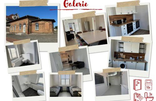 Oberdorla Apartment | Alter Bahnhof Schwaan - Monteurswohnungen