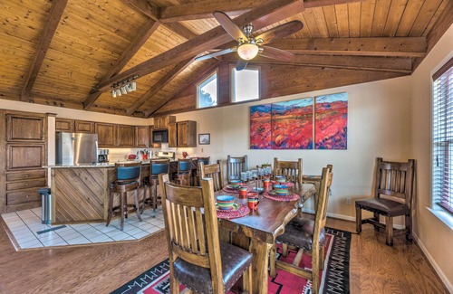 Alto Cabin | Alto Cabin w/Stunning Views, Hot Tub + Sauna!