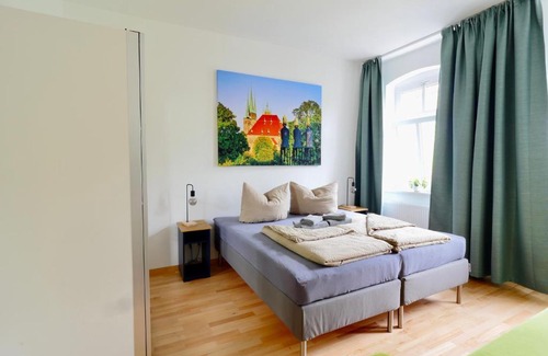 Erfurt Old Town Apartment | Altstadtjuwel am Hospitalplatz - 3 Zimmer mit Balkon