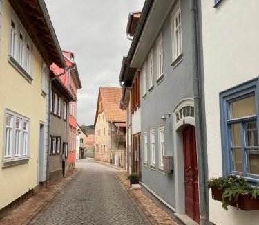 Arnstadt Apartment | Altstadtwohnung mit Flair, 2 Zimmer, Küche, Bad, Kamin, 50 qm