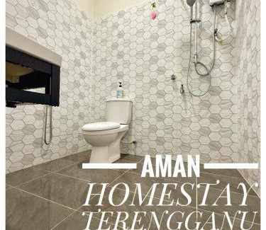 Kampung Ru Muda House | Aman Homestay, Marang