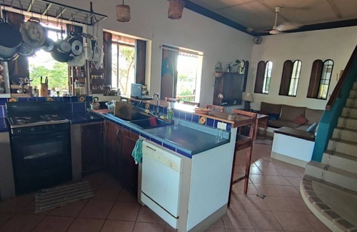 Brisas de Zicatela House | Amazing 4 Bedroom Home with 2 separate apartments 3 kitchens and a swimming pool