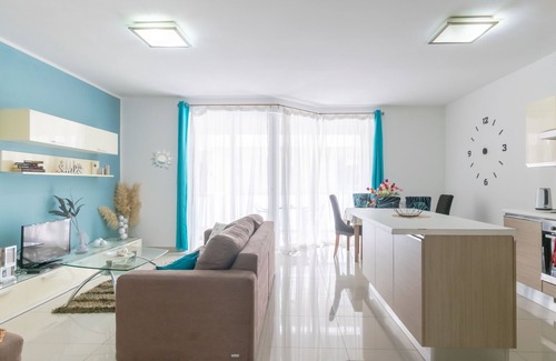 Bugibba Apartment | ☆Amazing Apart.w/side Sea View☆8