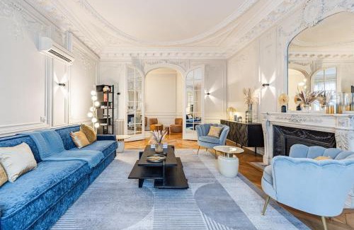 Faubourg-du-Roule Apartment | Amazing Apartment 4Bedrooms Champs Elysées AC