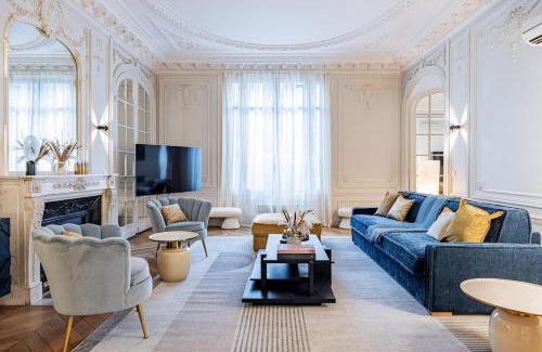 Faubourg-du-Roule Apartment | Amazing Apartment 4Bedrooms Champs Elysées AC
