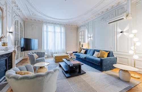 Faubourg-du-Roule Apartment | Amazing Apartment 4Bedrooms Champs Elysées AC