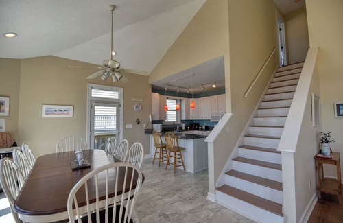 Ocean City Beach House | Amazing beach front 4 bedroom house Dog friendly children welcome gated deck