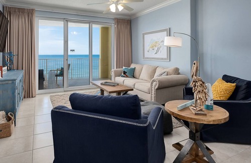 West Panama City Beach Condo | Amazing beachfront condo! Beach chairs included!
