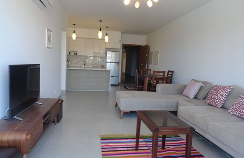 Sidi Abd El-Rahman Apartment | Amazing chalet for rent in Marassi , sea & pool view, close to the beach 2 mins.
