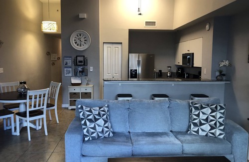 Panama City Beach Condo | Amazing Ground Floor Convenience at Shores of Panama w/Rsvd Parking & Pool Gate.