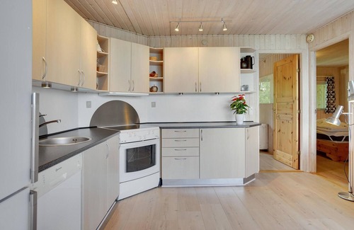 Hvidbjerg Strand House | Amazing home in Børkop with kitchen