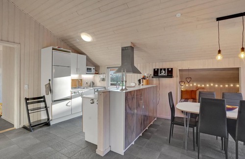 Skaven Strand House | Amazing home in Tarm with kitchen