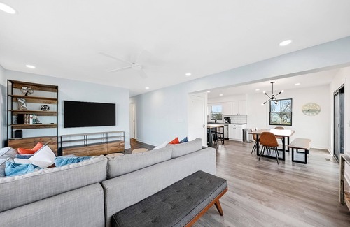 Fenwick Island House | Amazing home near beach, shopping & Ocean City - dog-friendly, central AC & W/D