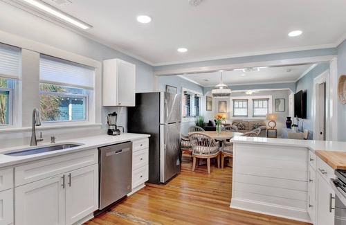 Tybee Island House | Amazing Home Steps from Beach | Heated Pool Access