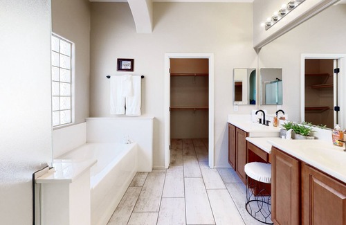 Tramonto House | Amazing home with gas grill, patio, firepit, enclosed yard, kitchen, & fireplace