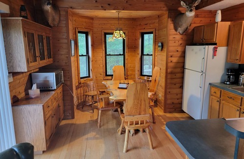 Irons Ski Chalet | Amazing location in Irons Michigan is the fabulous Cool Creek Chalet.