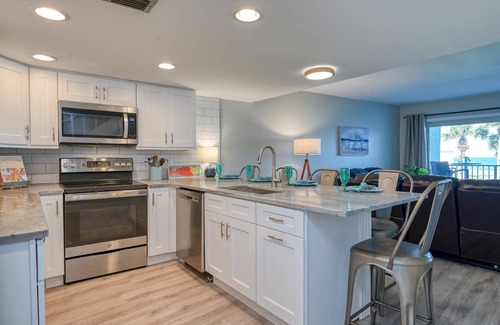 Crescent Beach Condo | Amazing Ocean Sunrise Views! Balcony Overlooks Oceanfront Pool and Kiddie Pool, $300 in Free Tickets