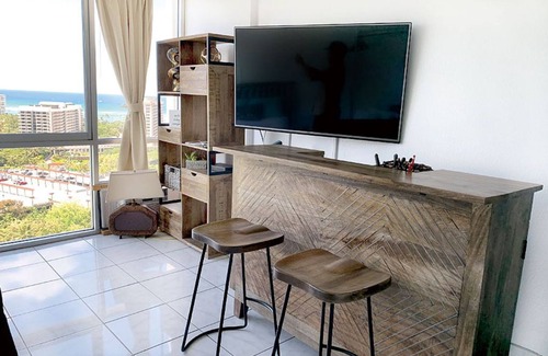 Waikiki Condo | Amazing Ocean view studio Inn on the park 21st floor（1month~）