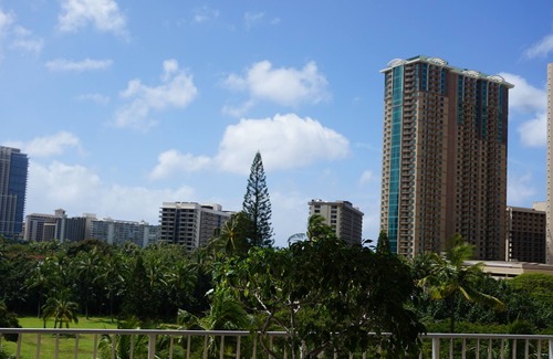 Waikiki Condo | Amazing Ocean view studio Inn on the park 21st floor（1month~）