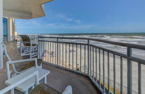 Daytona Beach Shores Condo | Amazing Oceanfront 3BR/3BA Condo with Incredible Views! 5 Star Luxury!