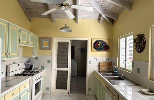 Cliftons Villa | Amazing sea and Nevis peak views, entirely secluded, luxury villa.