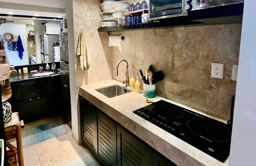 Akumal Condo | Amazing Sea Views, 2 Large Terraces w Hammocks, King Bed