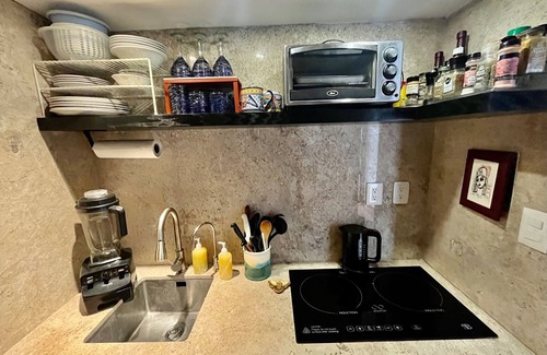 Akumal Condo | Amazing Sea Views, 2 Large Terraces w Hammocks, King Bed