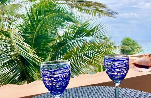 Akumal Condo | Amazing Sea Views, 2 Large Terraces w Hammocks, King Bed