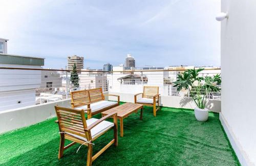 Tel Aviv City Center Apartment | Amazing spacious Duplex with balcony and MAMAD