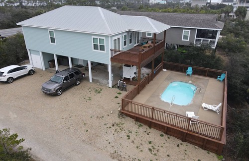Cape San Blas House | Amazing sunsets and ocean breezes await you at this beautiful beach view home.