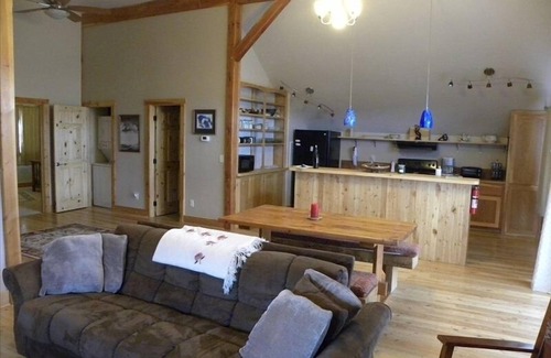 Clawson Apartment | Amazing Teton Views near Yellowstone and GTNP. Hot Tub, Office, Sauna.