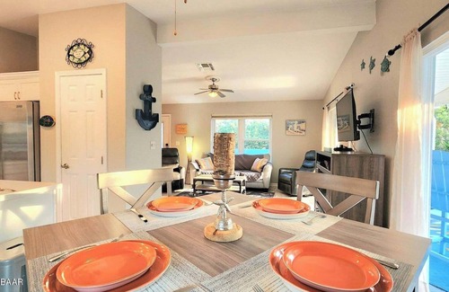 Avalon by the Sea House | Amazing Tropical Pool Home with Breezy Outdoor Living Space just Steps to Beach.