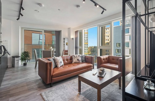North Acton Apartment | Amazing Two Bedroom in Icon Tower in North Acton by MySquare