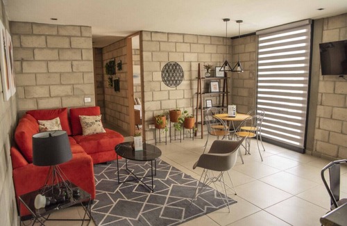 Downtown Guadalajara Apartment | Amazing View Loft w/Gym & Coworking | 2 BD | Tribu Colón