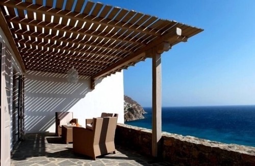 Elia Villa | Amazing view Mykonian Villa with 5 bedrooms and pool
