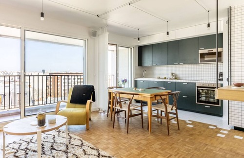 Parc-de-Montsouris Apartment | Amazing view on Paris, balcony and modern apartment