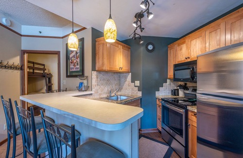 Copper Mountain Village Condo | Amazing Views, free wifi, free parking Telemark Lodge studio