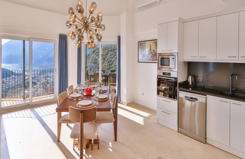 Kas Apartment | Ambassador Penthouse Kas with superb sea views and quiet luxury interiors.